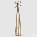 EDG Enzo De Gasperi | Cono decorativo jewel in metallo Natale 2025