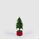 EDG Enzo De Gasperi | Pino decorativo da appendere con base a pacco Natale 2025