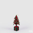 EDG Enzo De Gasperi | Pino decorativo da appendere con base a pacco Natale 2025