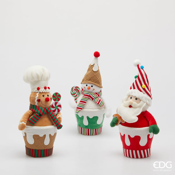 EDG Enzo De Gasperi | Decorazioni Natalizie in tessuto Natale 2025