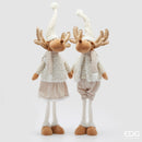 EDG Enzo De Gasperi | Decorazione in tessuto stile renna Natale 2025