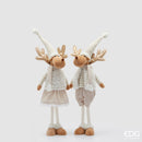 EDG Enzo De Gasperi | Decorazione in tessuto stile renna Natale 2025