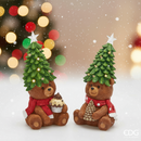 EDG Enzo De Gasperi | Decorazione orso goloso con LED Natale 2025