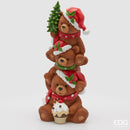 EDG Enzo De Gasperi | Decorazione orso goloso con LED Natale 2025