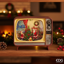 EDG Enzo De Gasperi | Televisore LED diorama Natale 2025