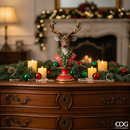 EDG Enzo De Gasperi | Busto di renna decorativo Natale 2025