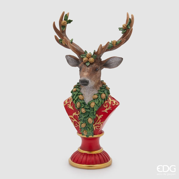 EDG Enzo De Gasperi | Busto di renna decorativo Natale 2025