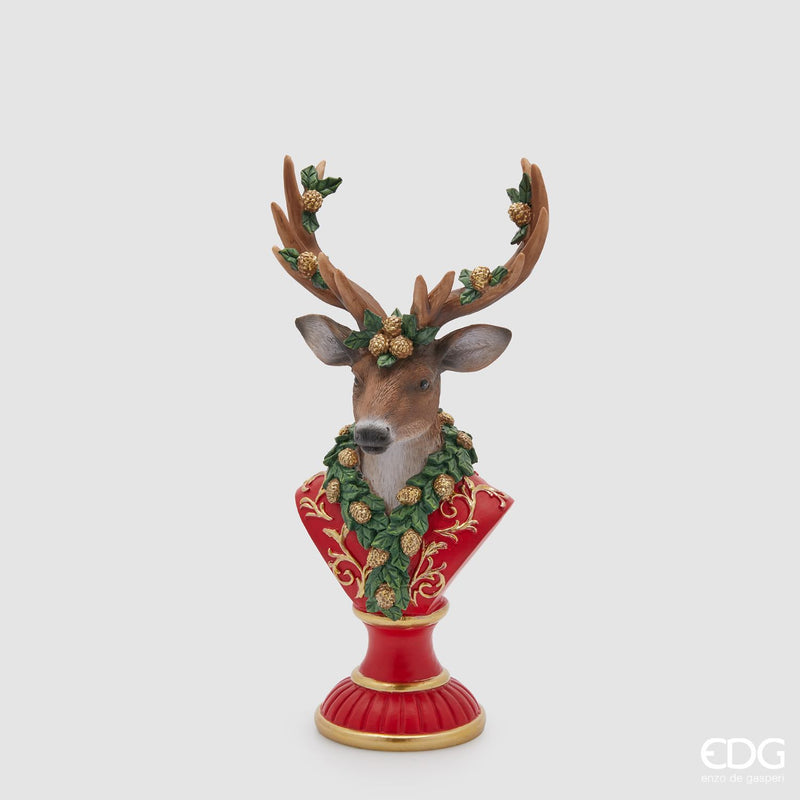 EDG Enzo De Gasperi | Busto di renna decorativo Natale 2025