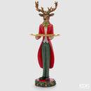 EDG Enzo De Gasperi | Renna con vassoio decorativa Natale 2025