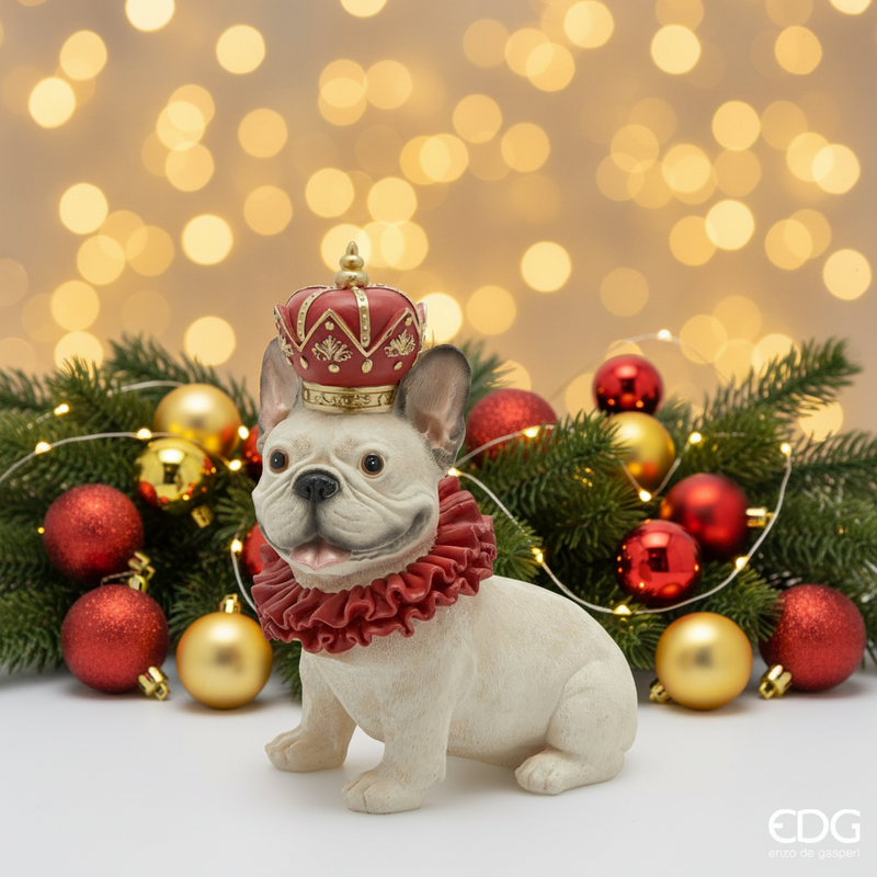 EDG Enzo De Gasperi | Bulldog decorativo Natale 2025