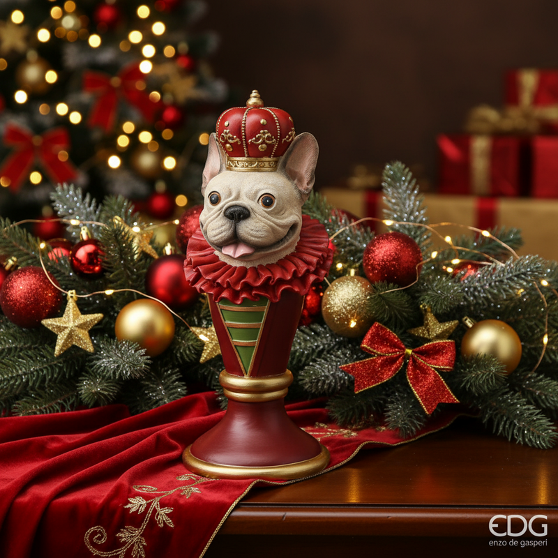 EDG Enzo De Gasperi | Bulldog decorativo Natale 2025