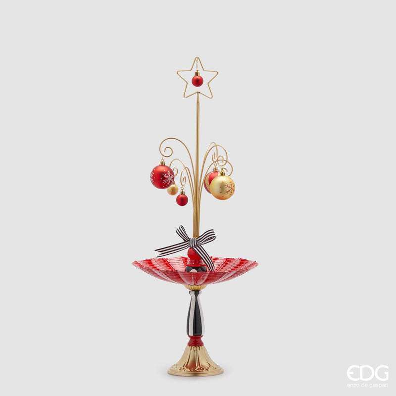 EDG Enzo De Gasperi | Alzata decorativa in stile scacchi Natale 2025