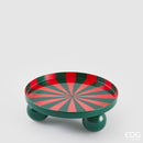 EDG Enzo De Gasperi | Alzata decorativa rotonda bicolore Natale 2025