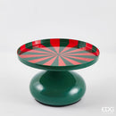 EDG Enzo De Gasperi | Alzata decorativa rotonda bicolore Natale 2025