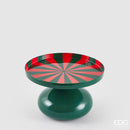 EDG Enzo De Gasperi | Alzata decorativa rotonda bicolore Natale 2025