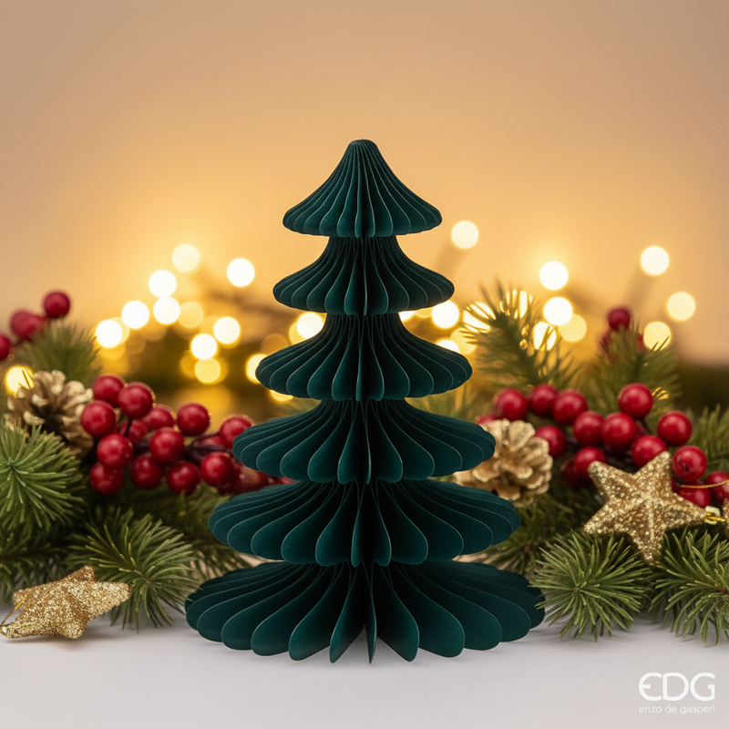 EDG Enzo De Gasperi | Pino decorativo origami Natale 2025
