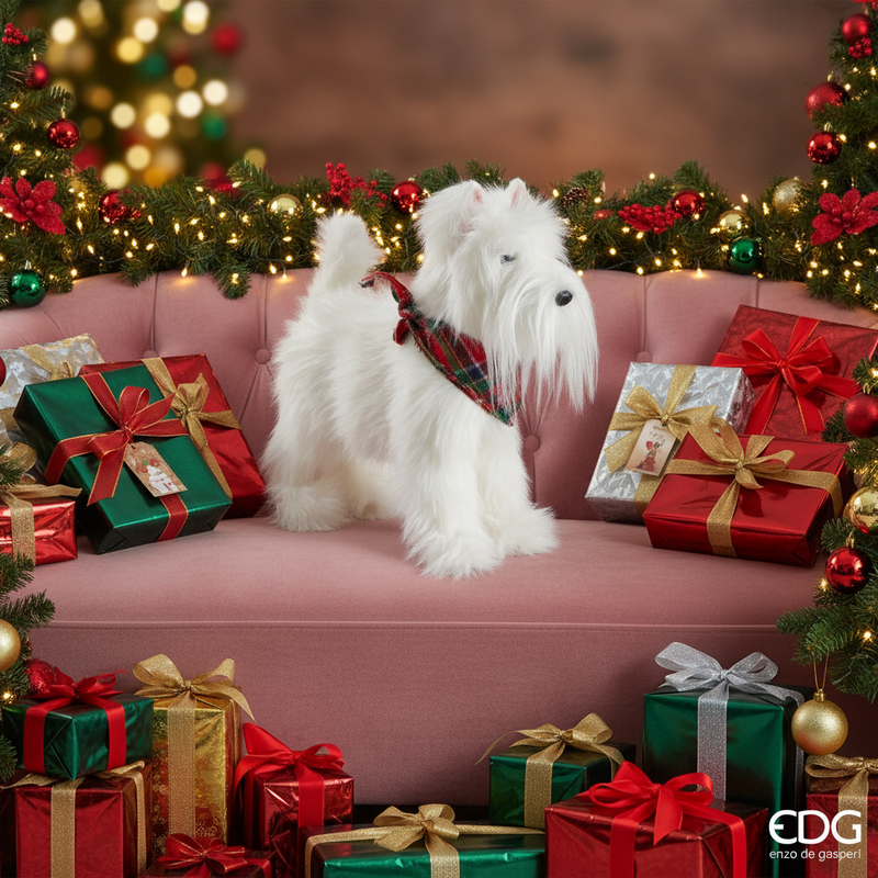 EDG Enzo De Gasperi | Cane Shih Tzu decorativo Natale 2025