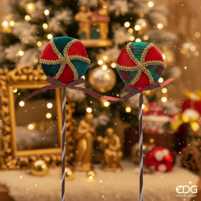 EDG Enzo De Gasperi | Lollypop decorativo Natale 2025