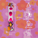 Lampada da Tavolo Lava Tower Fiori Wintage Fisura