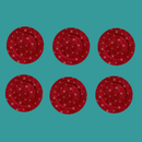 Fade Maison Set 6 pz. Tablemat Sottopiatto Ø 33 cm Lexi