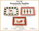 Easy Life | Svuotatasche Natalizio 14x11 cm in porcellana con box - 3 Decori