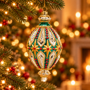 Enzo De Gasperi | Decoro Fuso con Stelle Natale - 2 Colori
