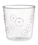 Set Bicchieri Lollipop 6 pz. vetro con decoro Fatti a mano Galbiati