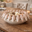 L'Oca Nera | Centrotavola Decorativo a Rilievo - Ø 38 cm.