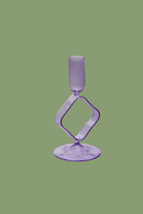 Galbiati Milano Portacandela Chains a Rombi in vetro Borosilicato colorati