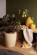 Vaso Charme Bombato in metallo lucido EDG Enzo De Gasperi