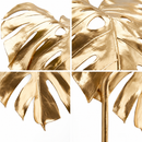 Enzo De Gasperi | Foglia Decorativa Monstera Metal Bell