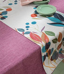 Runner Giverny antimacchia 50x155 cm. L'Oca Nera