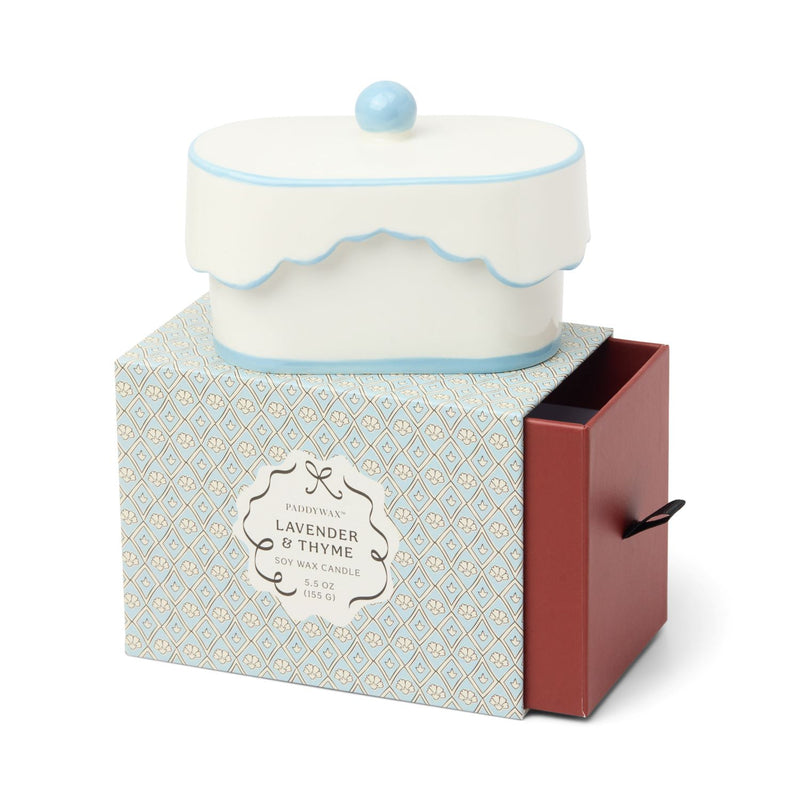 Paddywax | Candela Cherie 5,5oz/155g su piatto in ceramica