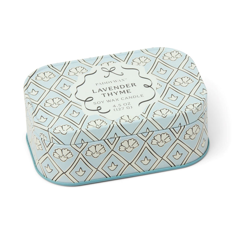 Paddywax | Candela Cherie 4,5 oz/127 g in latta stampata