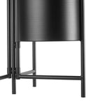 Cachepot portapianta 3 vasi in metallo L'Oca Nera