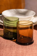 Set Bicchieri 6 pz. Timbro Vetro Multicolor Galbiati