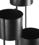 Cachepot portapianta 3 vasi in metallo L'Oca Nera