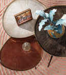 L'Oca Nera | Tavolino in alluminio smaltato