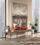 Cachepot portapianta 3 vasi in metallo L'Oca Nera