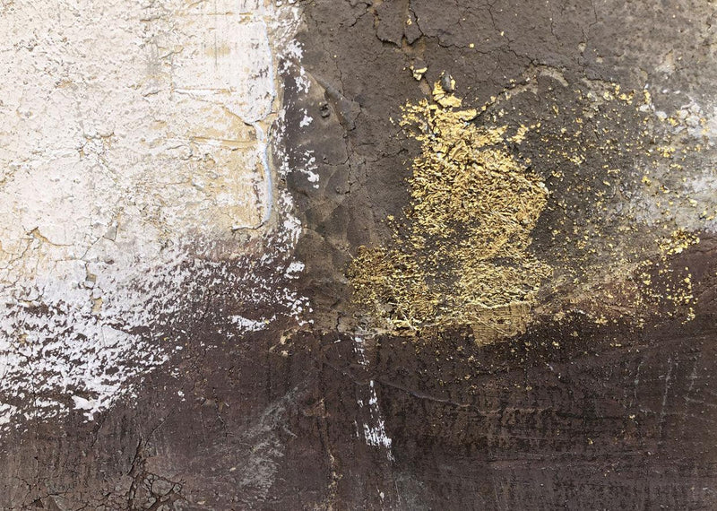 Quadro Sand Abstract 2 100x100 Dipinto a Mano AGAVE