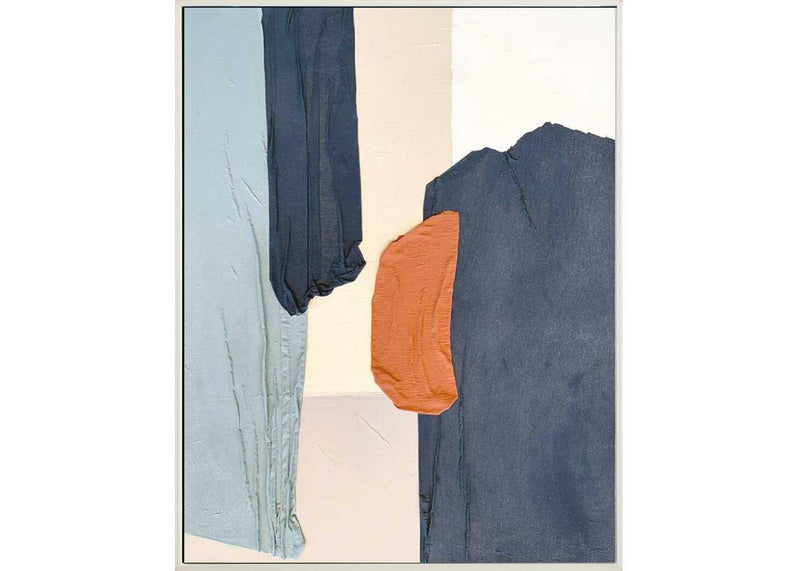 Quadro Dipinto a Mano Fabrics 2 da 80x100 cm. Agave