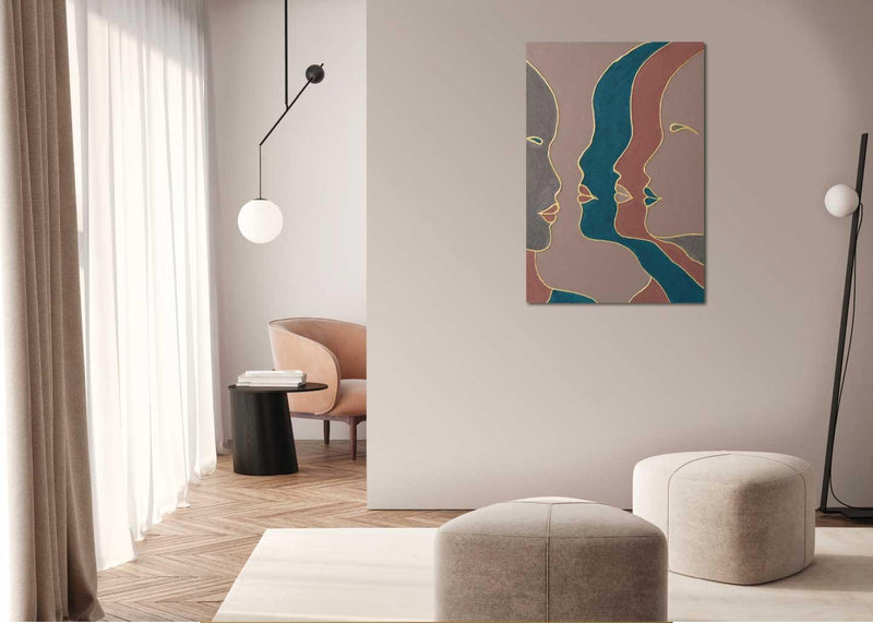 Quadro Dipinto a Mano Appearance 80x120 cm. Agave