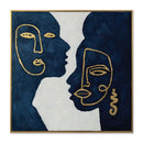 Quadro Dipinto a Mano Whisper 80x80 cm. Agave