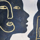 Quadro Dipinto a Mano Whisper 80x80 cm. Agave