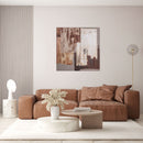 Agave Quadro Marocco 120x120 cm. dipinto a mano