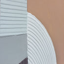 Agave Peach Fusion 90x120 cm. Dipinto A Mano