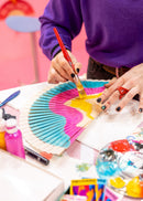 Fisura | Ventaglio "Fai da te" 42,5x23 cm.