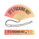 Fisura |Ventaglio con messaggio e tracolla