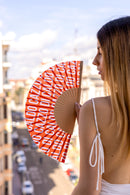 Fisura |Ventaglio con messaggio e tracolla