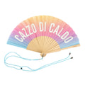 Ventaglio con messaggio Cazzo Di Caldo con tracolla - Fisura